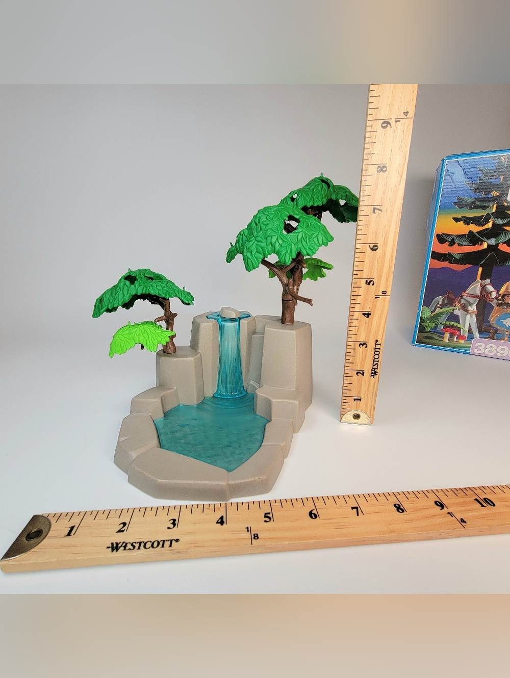 Playmobil 3896 Fairy's Waterfall Magic Forest Unicorn Knight - Complete - Picture 12 of 16